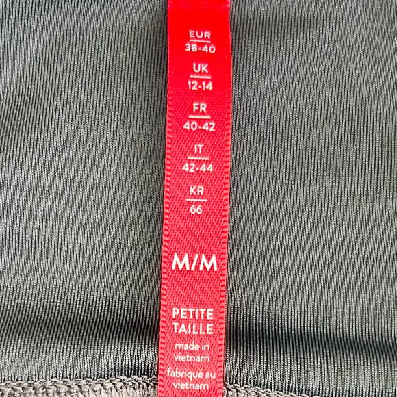 Spanx PETITE Faux Leather Black High-Waisted Leggings - Picture 7 of 8